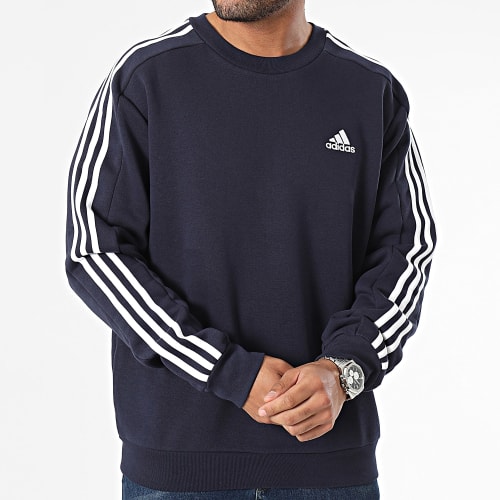 Sweat Crewneck 3 Stripes IJ6469 Bleu Marine