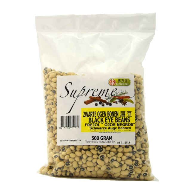 Supreme Black Eye Beans 500g
