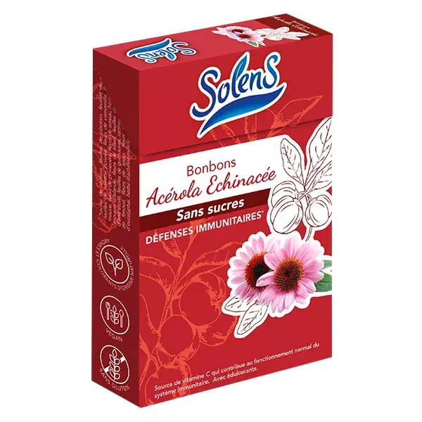 Balas de Acerola e Equinácea Solens 50g