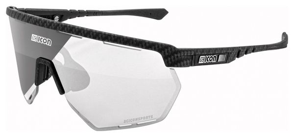 Scicon Sports Aerowing Lunettes De Soleil De Performance Sportive (Scnpp Silver Fotocromic/Compagnon De Carbone)