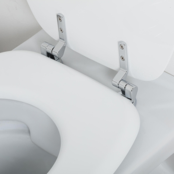 Tiger toiletzitting MDF Oregon wit