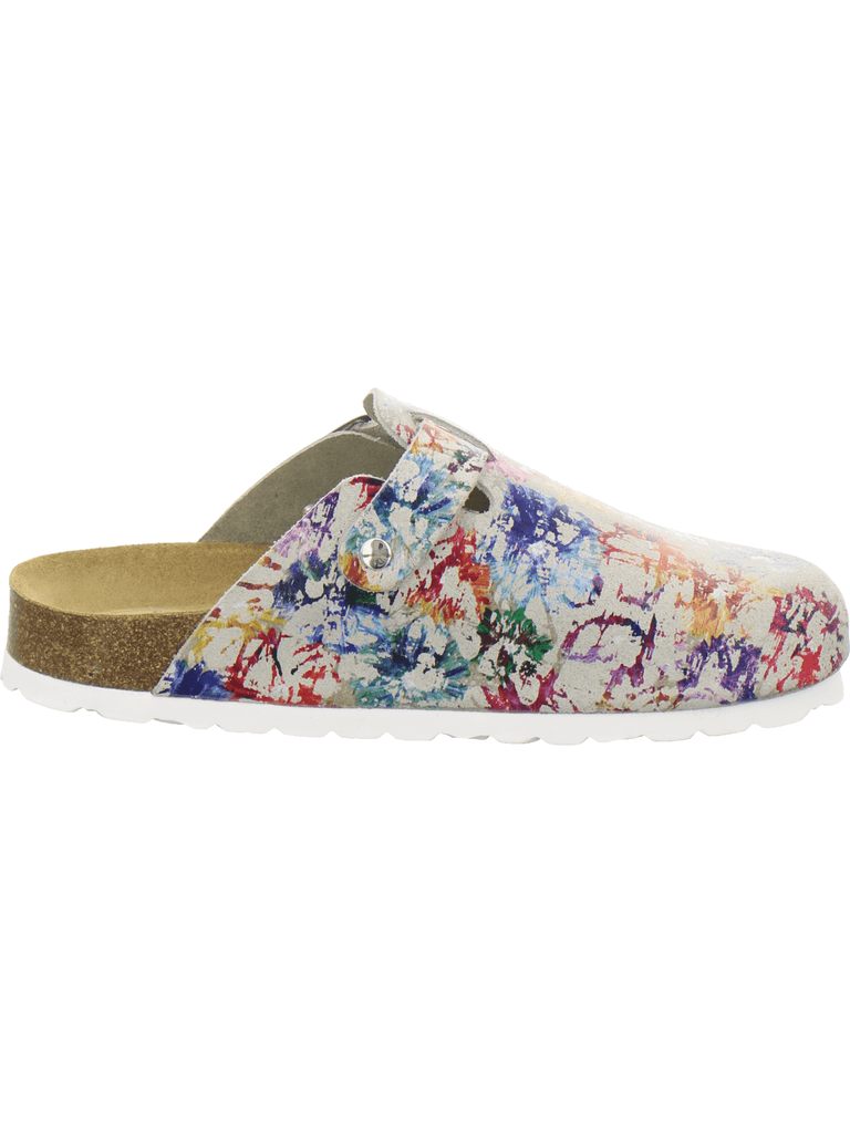 Clogs Damen Leder paint