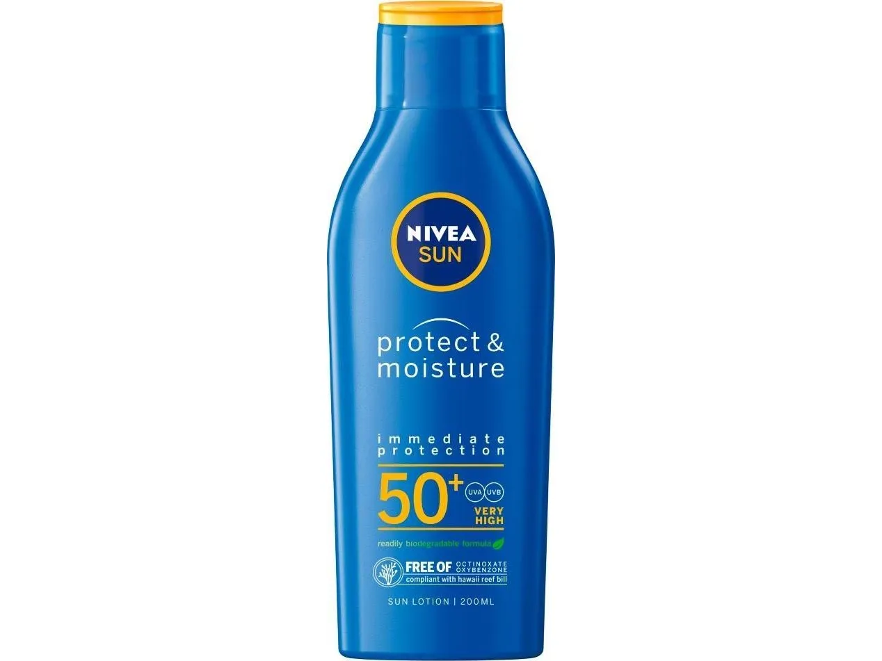 NIVEA_Sun Protect & Moisture moisturizing sun lotion SPF50 200ml