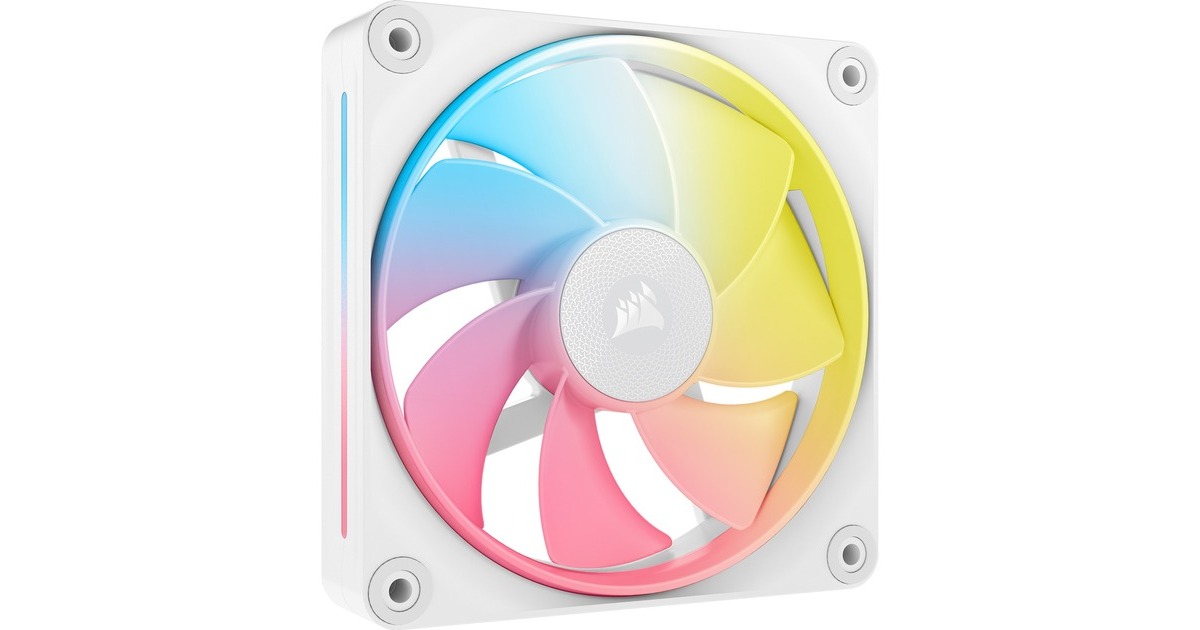 CorsairiCUE LINK LX120-R RGB Reverse case fan  (Wit, 120 x 120 x 25 mm, PWM)