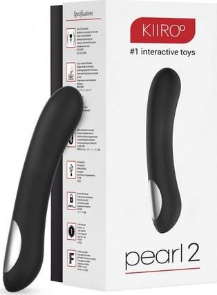 Kiiroo - Pearl 2 Interactive G-Spot Vibrator Zwart