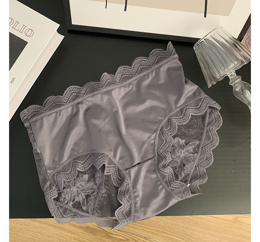camikiss - Hoge taille kanten slipjes