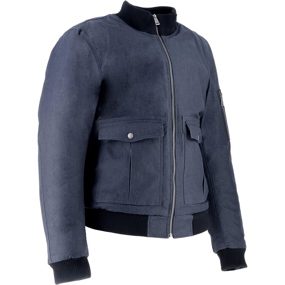 Helstons - Blouson Officer Bleu