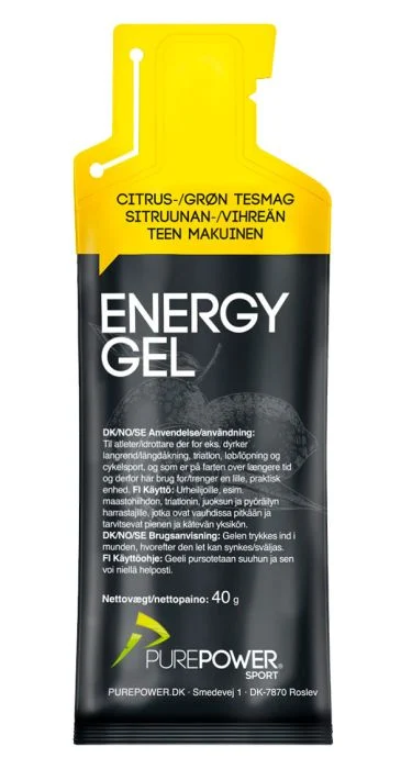 Energy Gel Citrus/Grøn Te 40 g