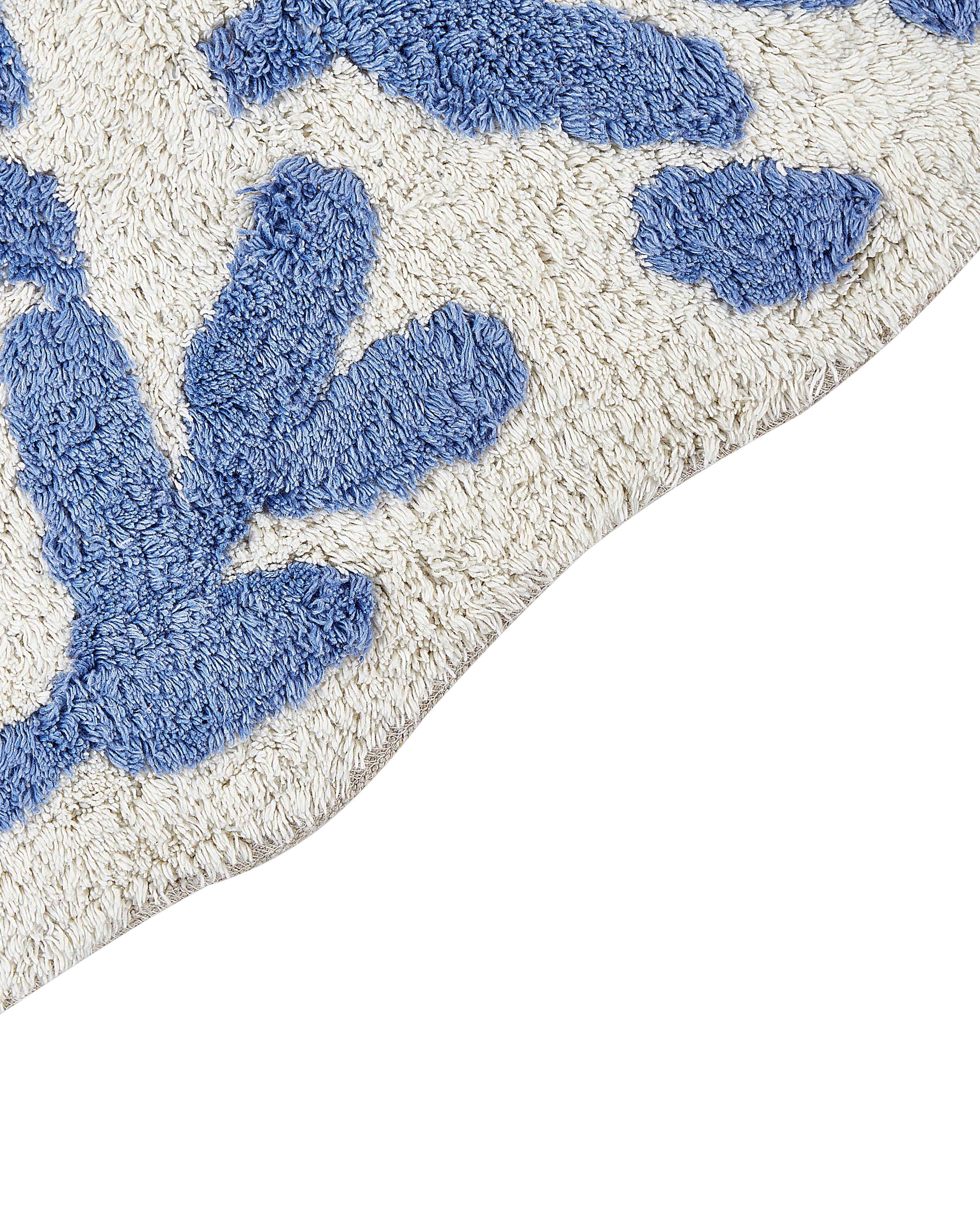 Badmat DERIK Blauw 60 x 90 cm Katoen