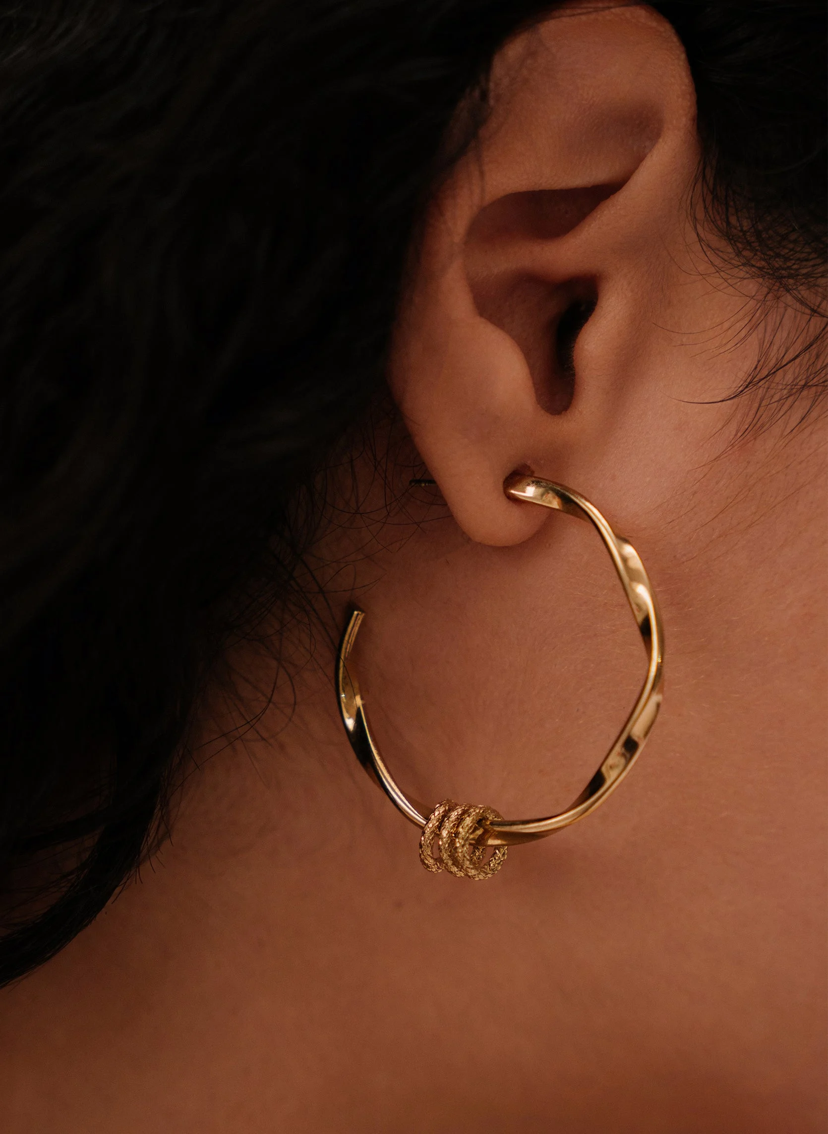 TOBIA - Bague large tobia | Doré