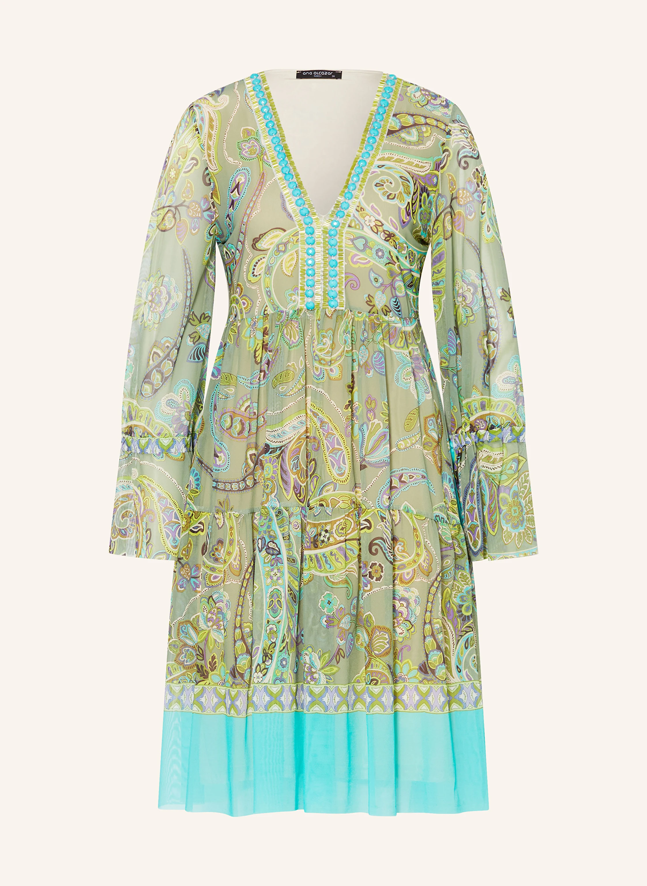 Ana Alcazar Kleid mit Schmuckperlen