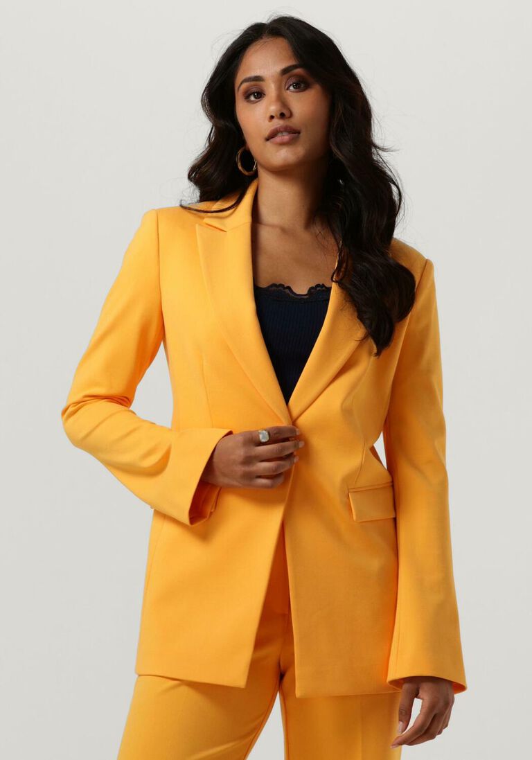 BEAUMONT oranje beaumont blazer blazer midlong double jersey