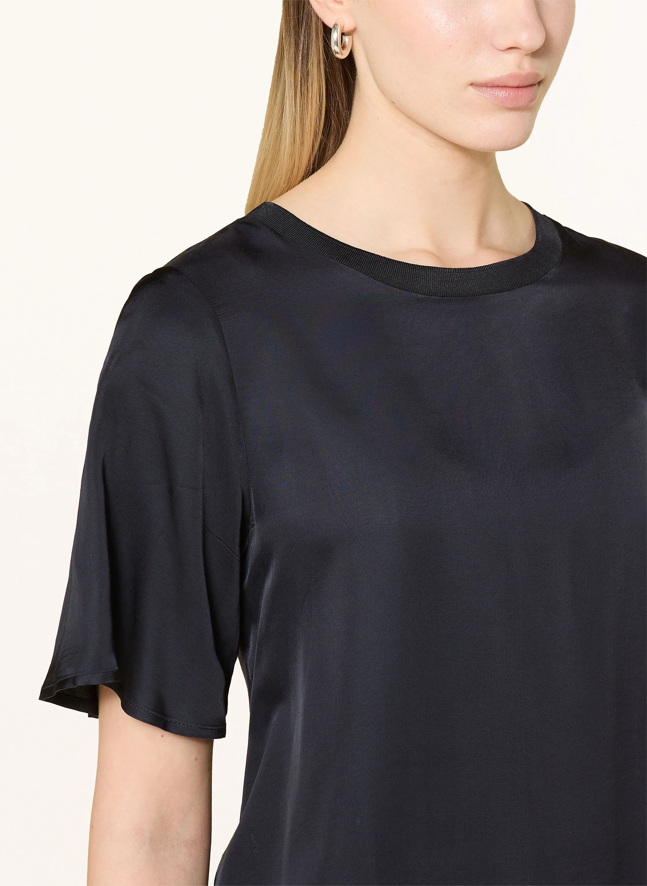 comma Blusenshirt aus Satin