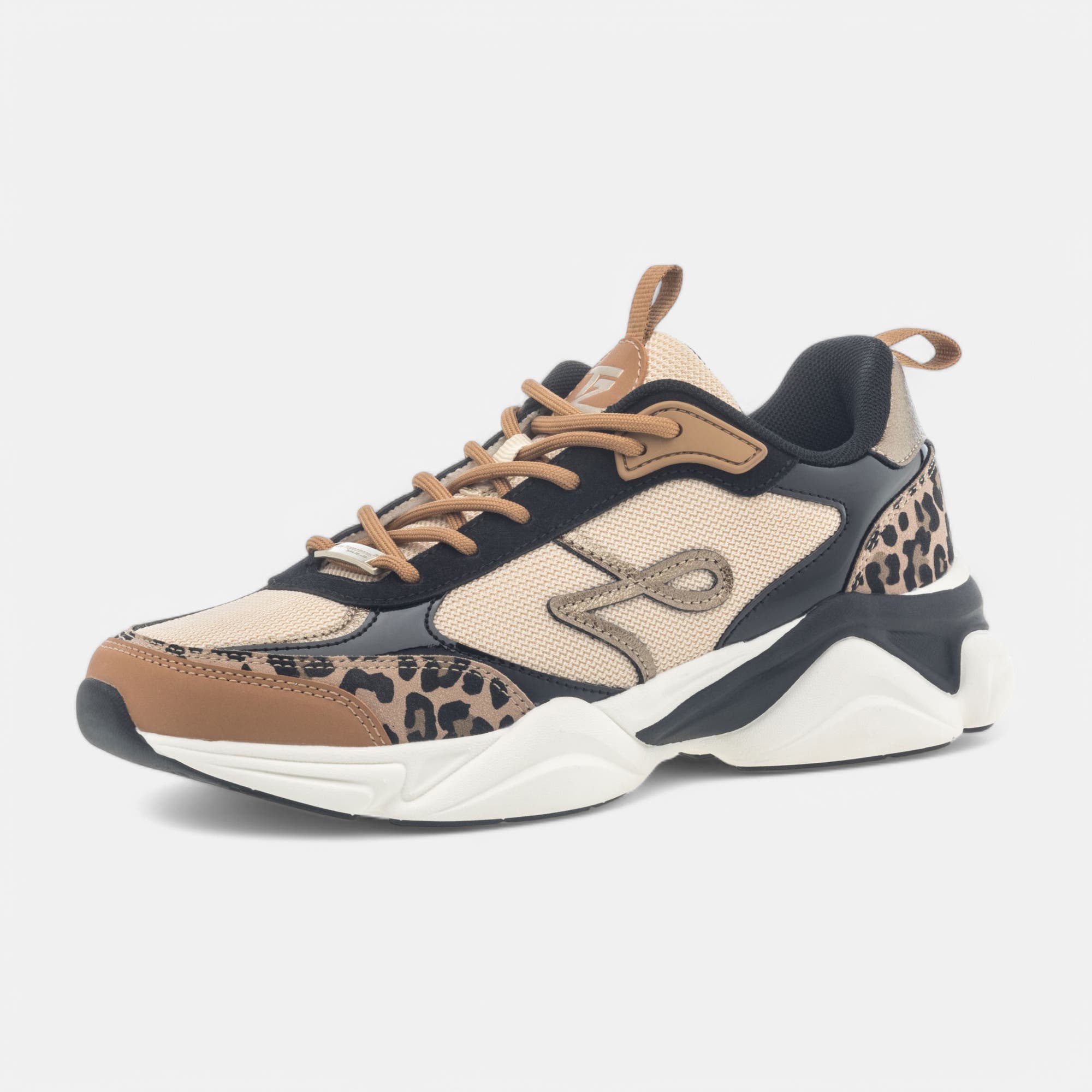 Baskets basses Femme beige