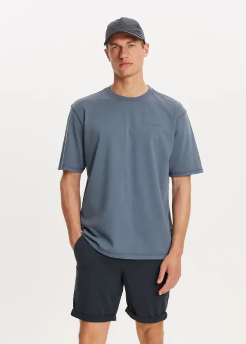 T-shirt met print merk jeans (BLW.GR)