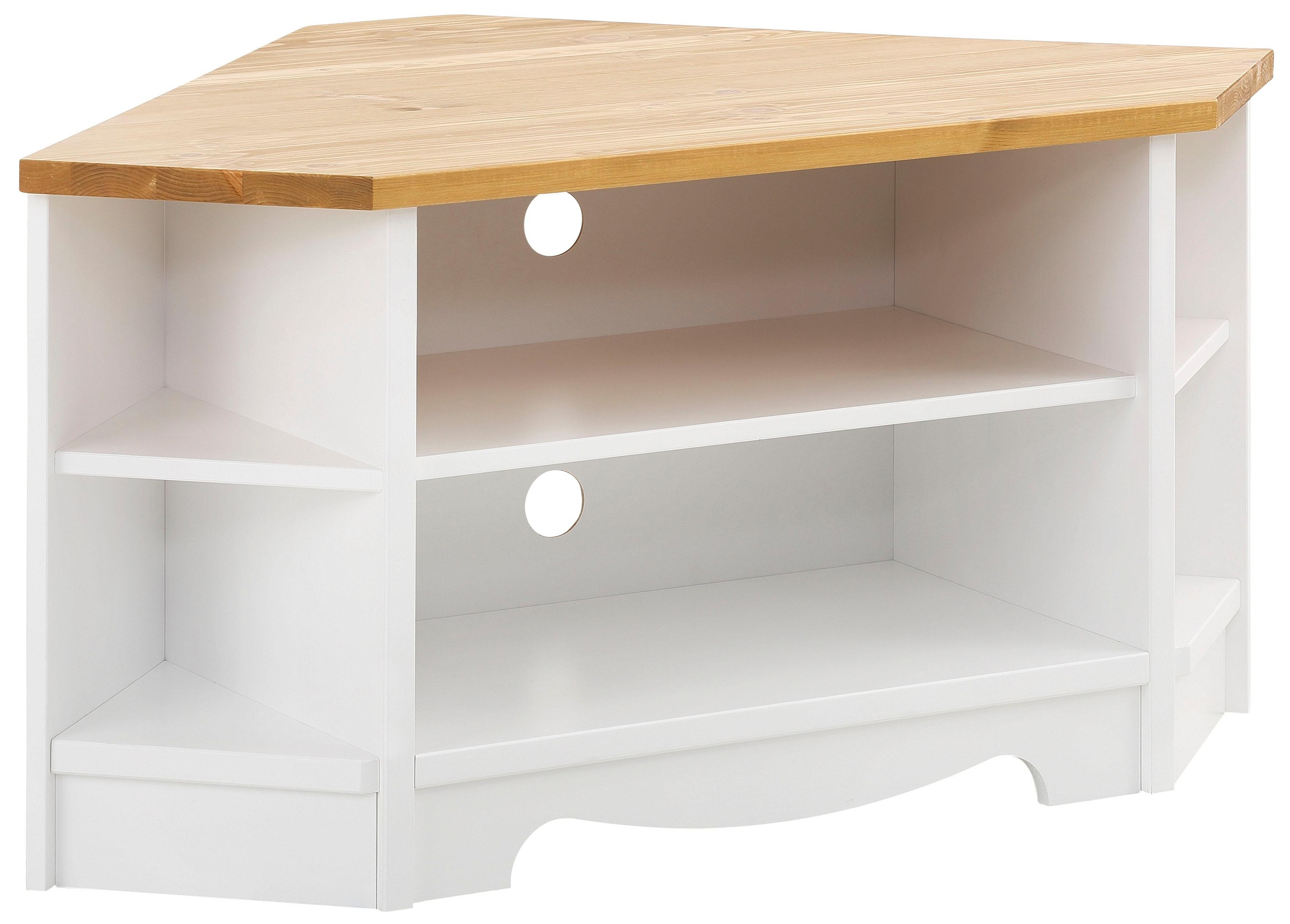 Home affaire Lowboard »Trinidad, TV-Schrank, Eck-TV -Schrank« Kommode, Breite 105 cm,  FSC® zertifiziertes Massivholz