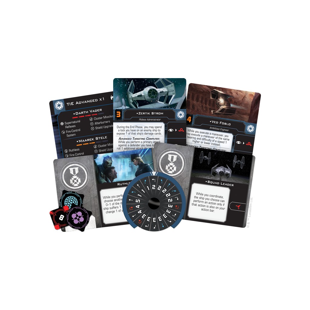 Star Wars - X-Wing 2.0 - TIE Advanced x1 Expansion Pack