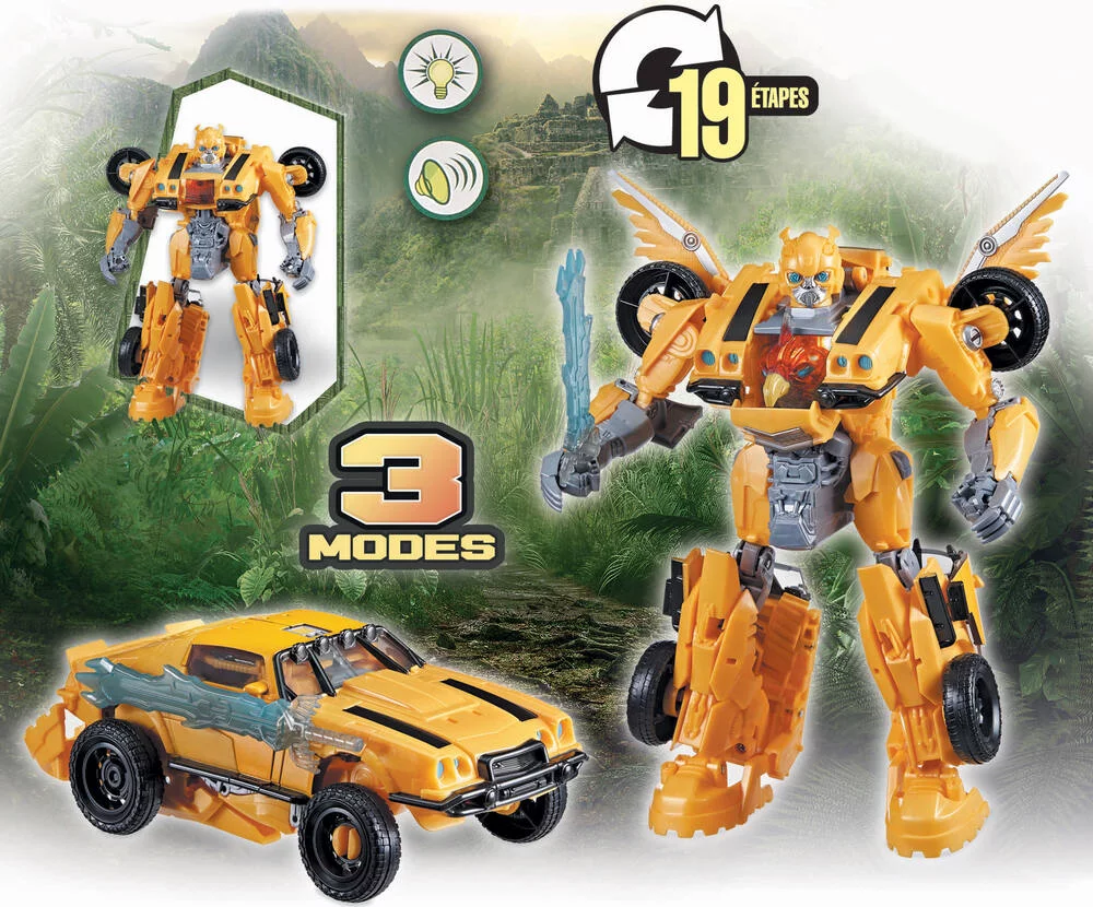 TRANSFORMERS  -  FILM FIGURINE BUMBLEBEE BEAST MODE