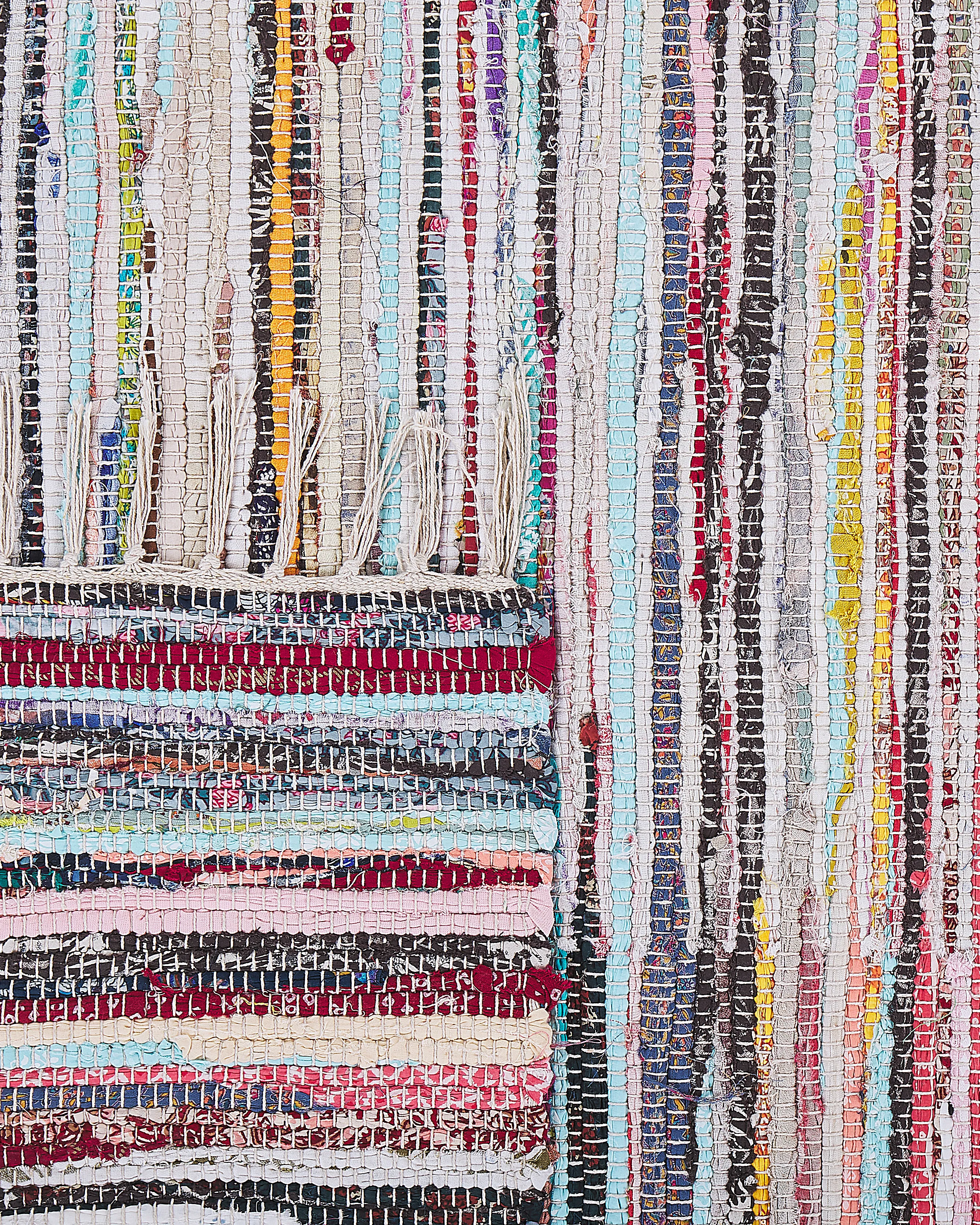 Vloerkleed MERSIN Meerkleurig 160 x 230 cm Katoen