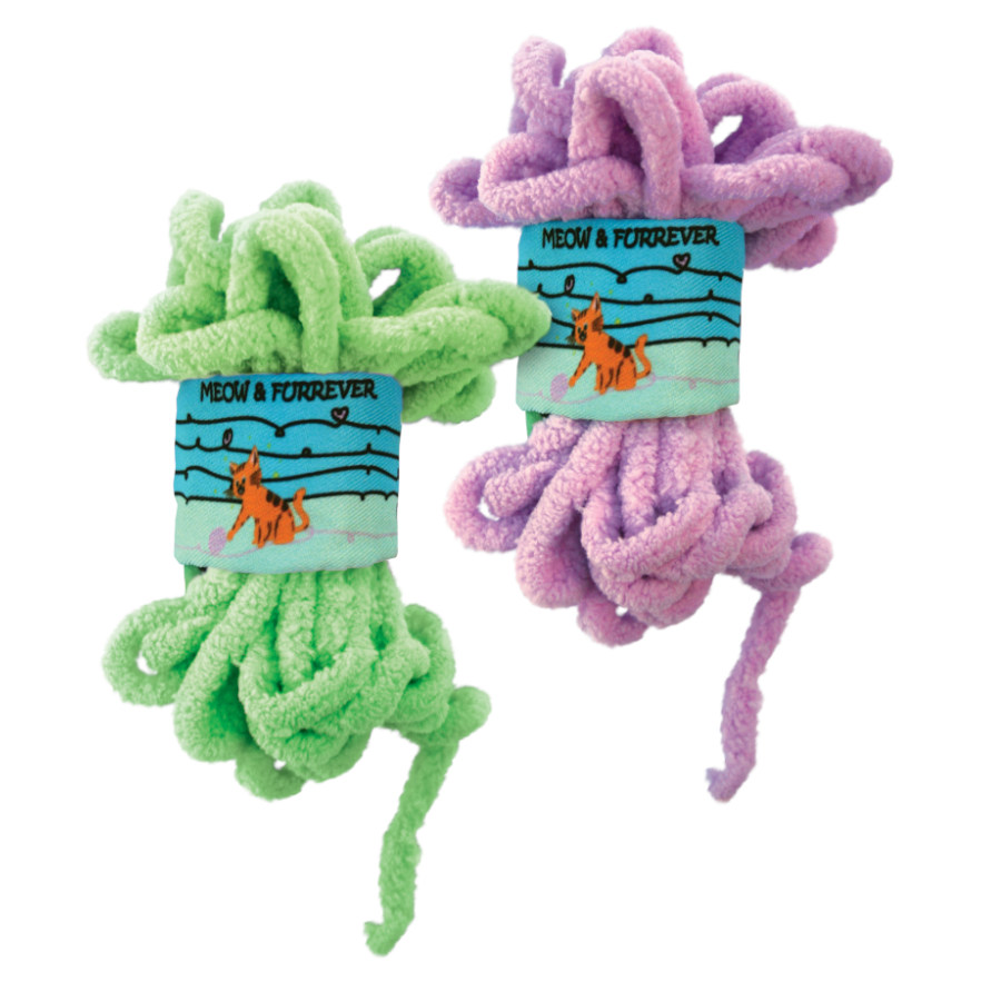 Brinquedo para gatinho Kong Pull-A-Partz Yarn 3 em 1