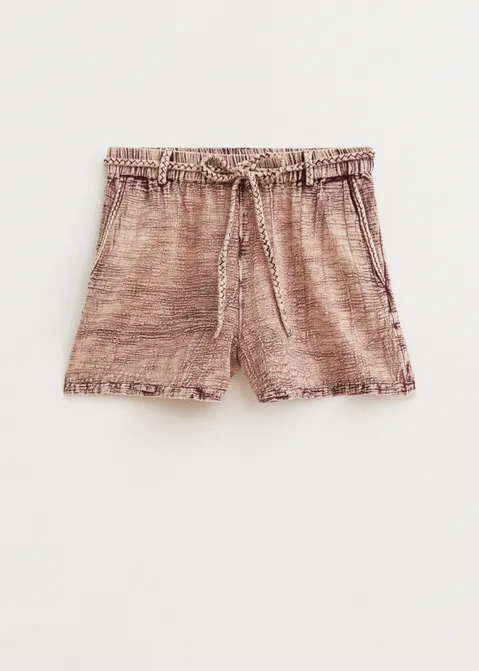 Short met vintage wash paars (AUBER)