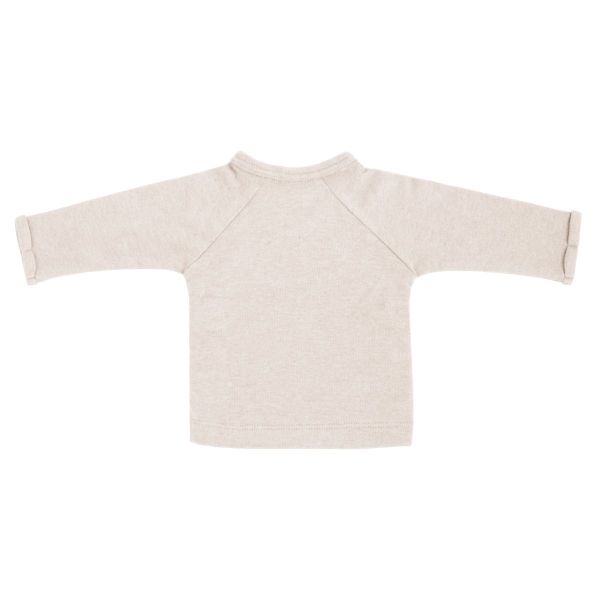 Baby's Only Trui Met Overslag Melange Warm Linen