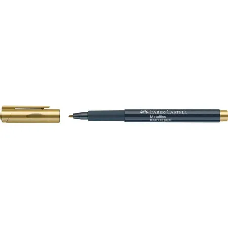 Faber-Castell Metallics Marker Farbe heart of gold