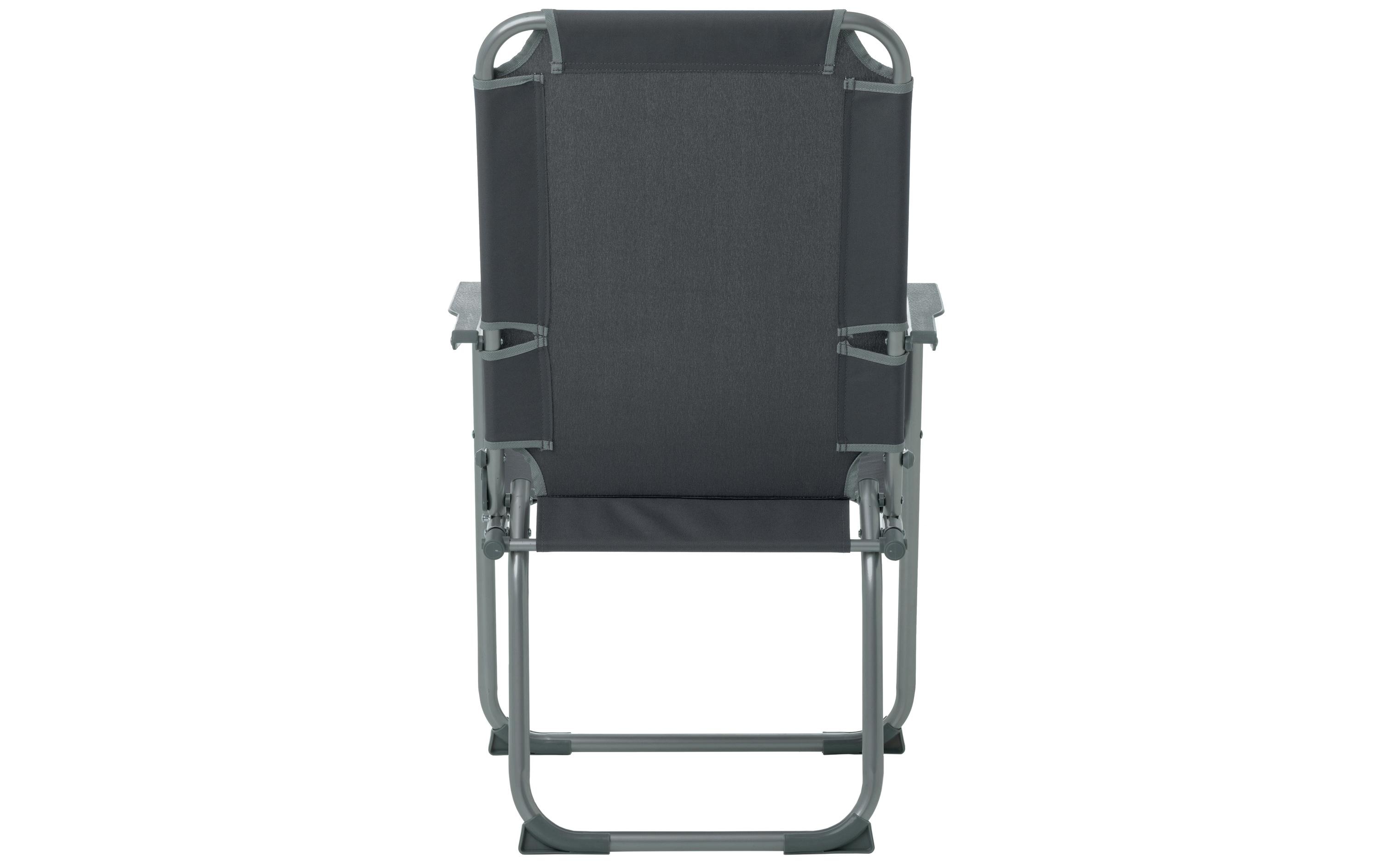 Campingstuhl Comodo Grigio, 2 StückKompakte und leichte Outdoor-Stühle