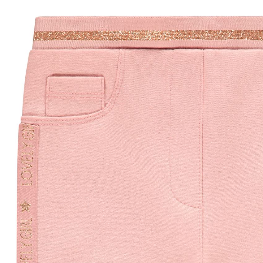Jegging en milano à bandes latérales pour fille - Multicolore