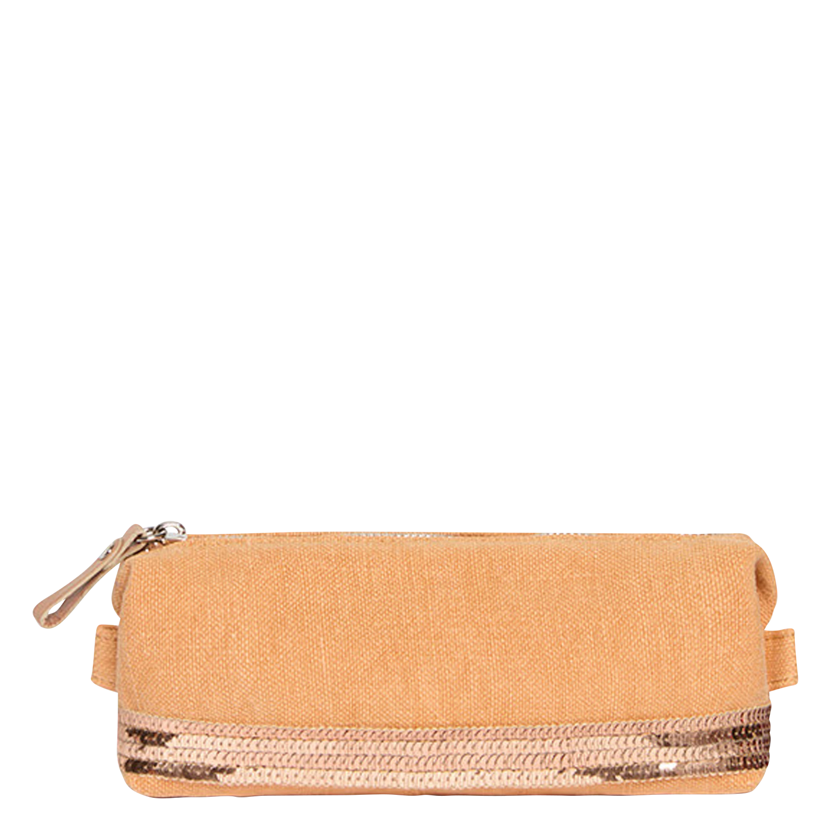 Trousse en lin | Jaune