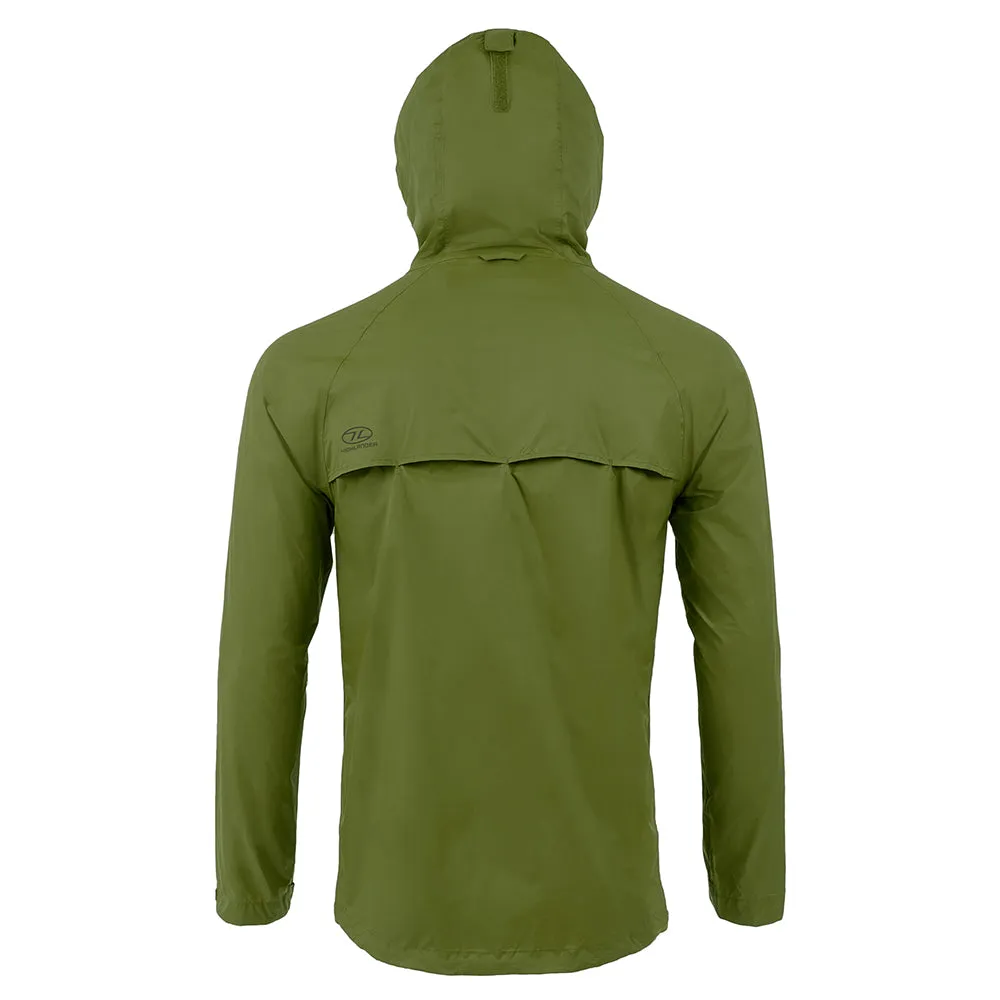 Highlander -  Highlander Regenjacke Stow and Go oliv
