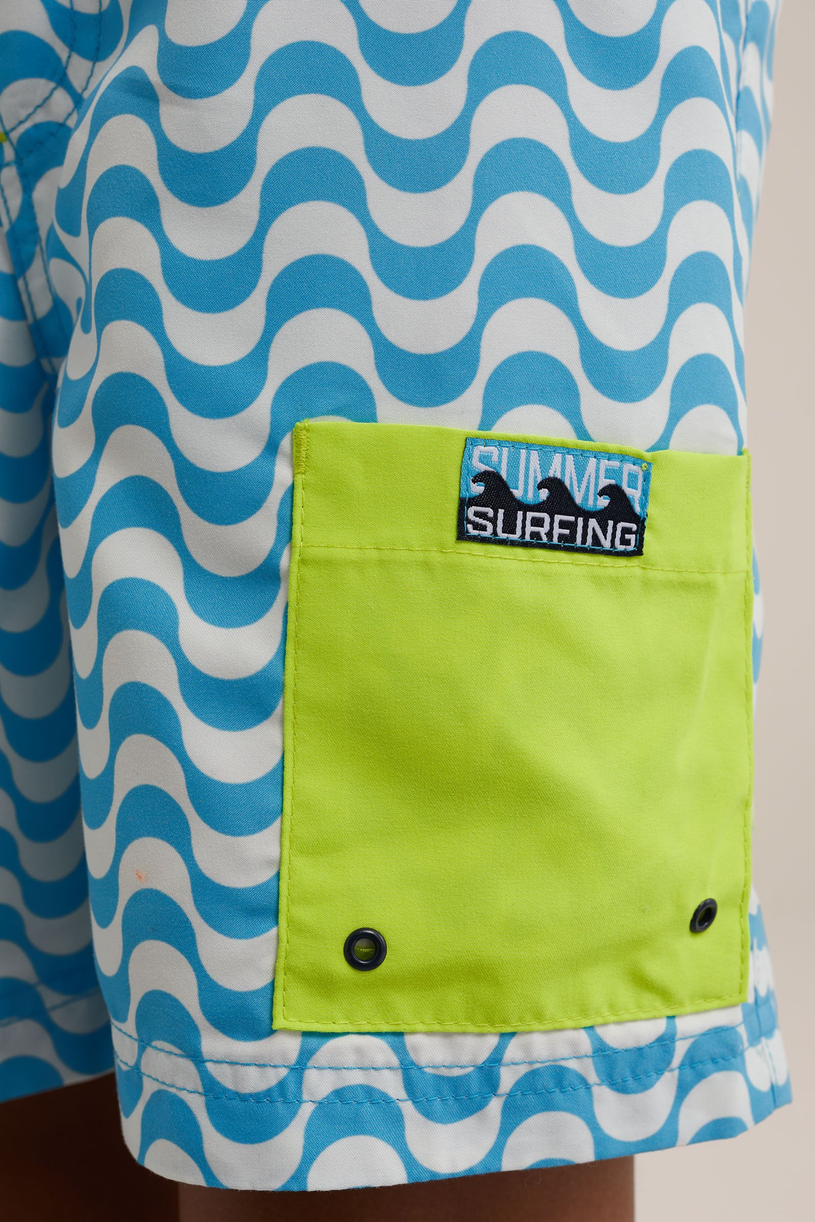 Jongens zwemshort met dessin WE Fashion Lichtblauw