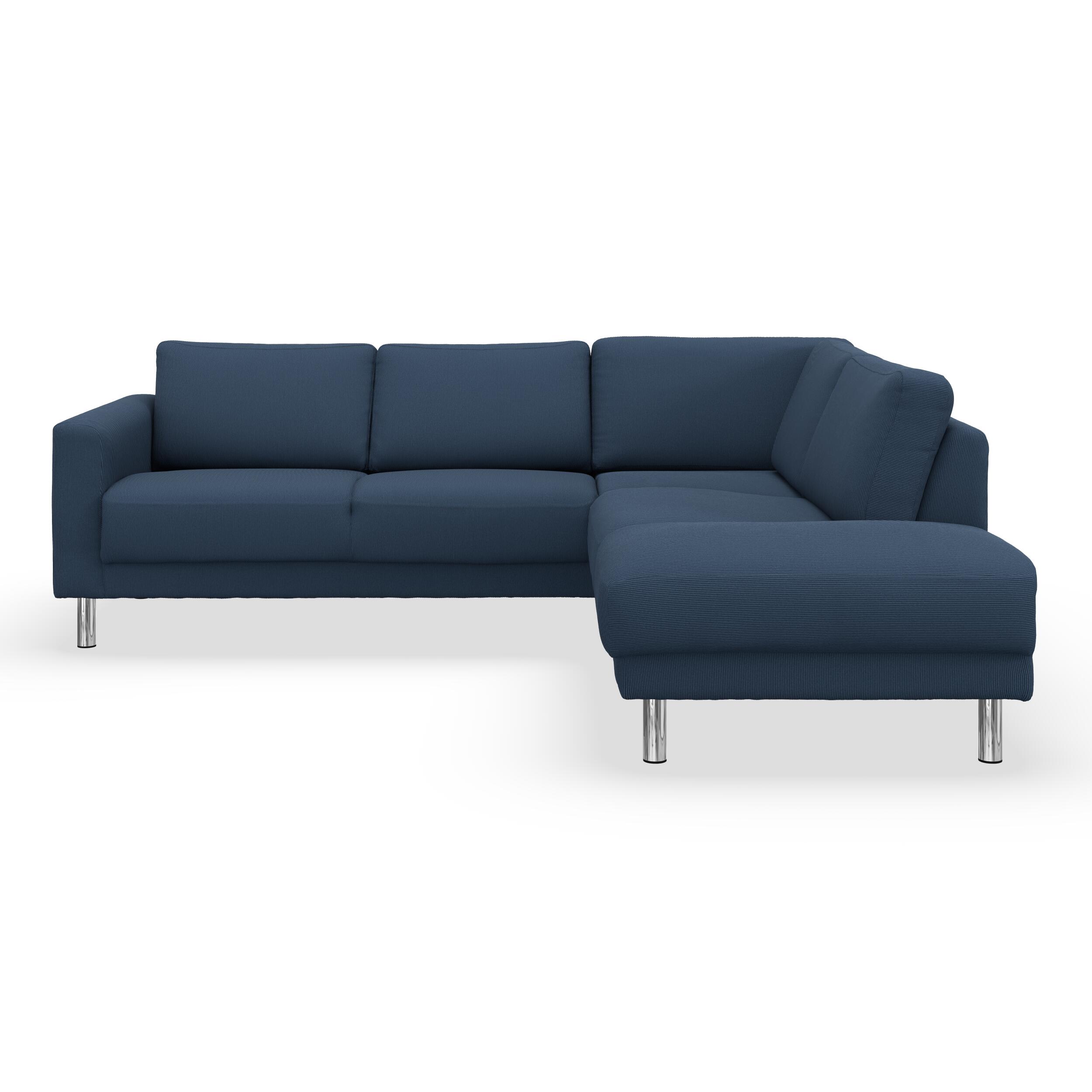 Cleveland højrevendt sofa med pufafslutning