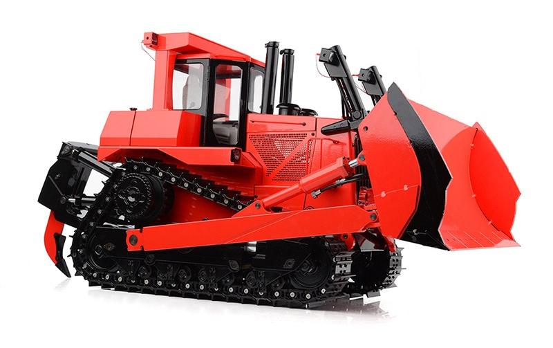 Bulldozer Earth Dozer DXR2 Hydraulisch Rot, ARTR, 1:14<br>Voll funktionsfähiger Bulldozer im Massstab 1:14 mit Hydraulik