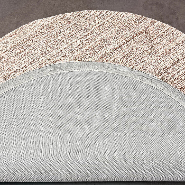 Rond wollen vloerkleed - Pedro Bruin | Gemêleerd design