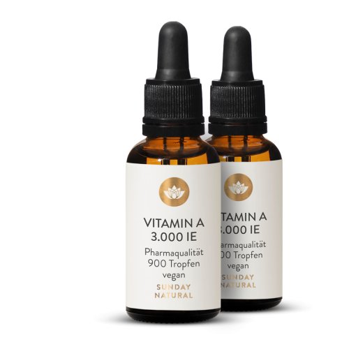 Sunday Natural Products  Vitamin A3.000 IETropfen