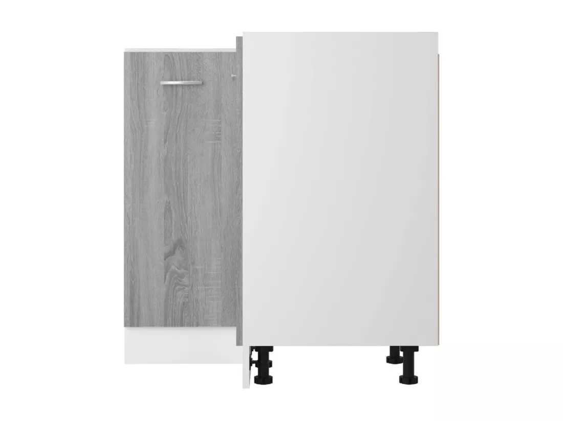 Armoire de cuisine sonoma gris 75,5x75,5x81,5cm bois ingénierie