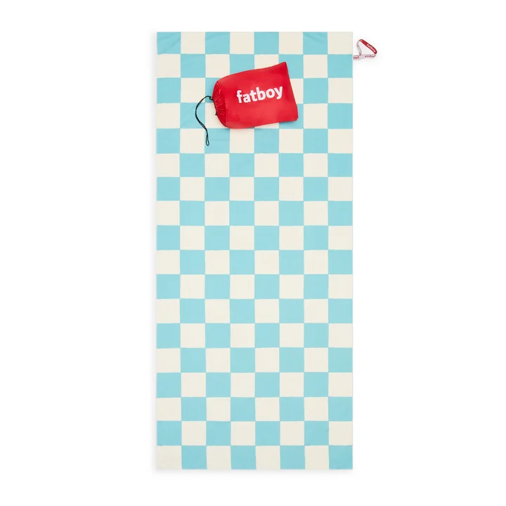 Fatboy - Beach Baggy Strandtuch XL, chess azur