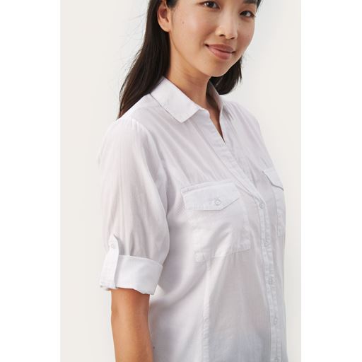 Part Two CortniaPW Skjorte, Bright White, 44