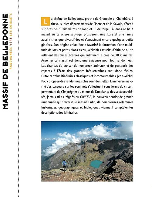 GLENAT - MASSIF DE BELLEDONNE