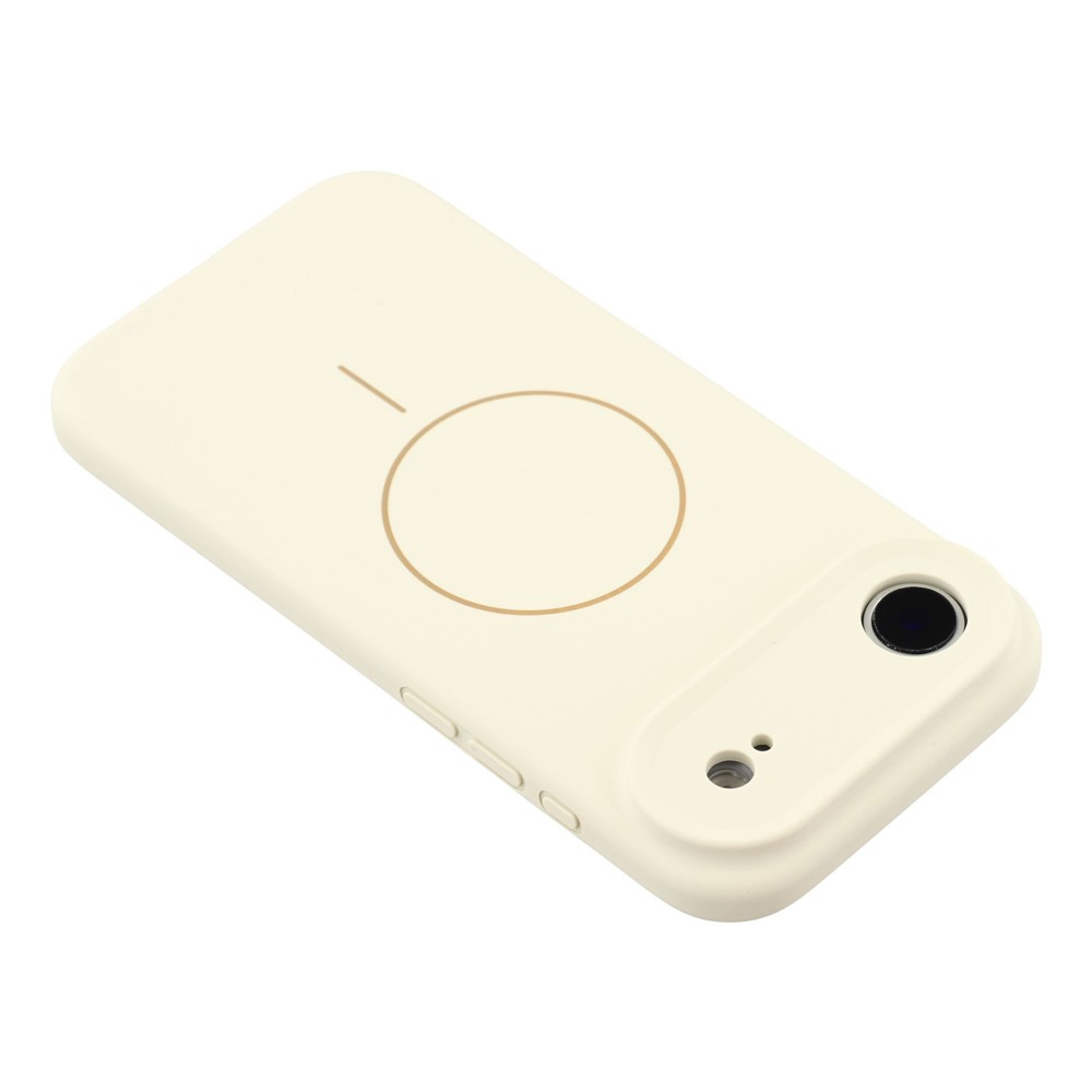 iPhone Air MagSafe Silikon Case Hülle - Hellgelb