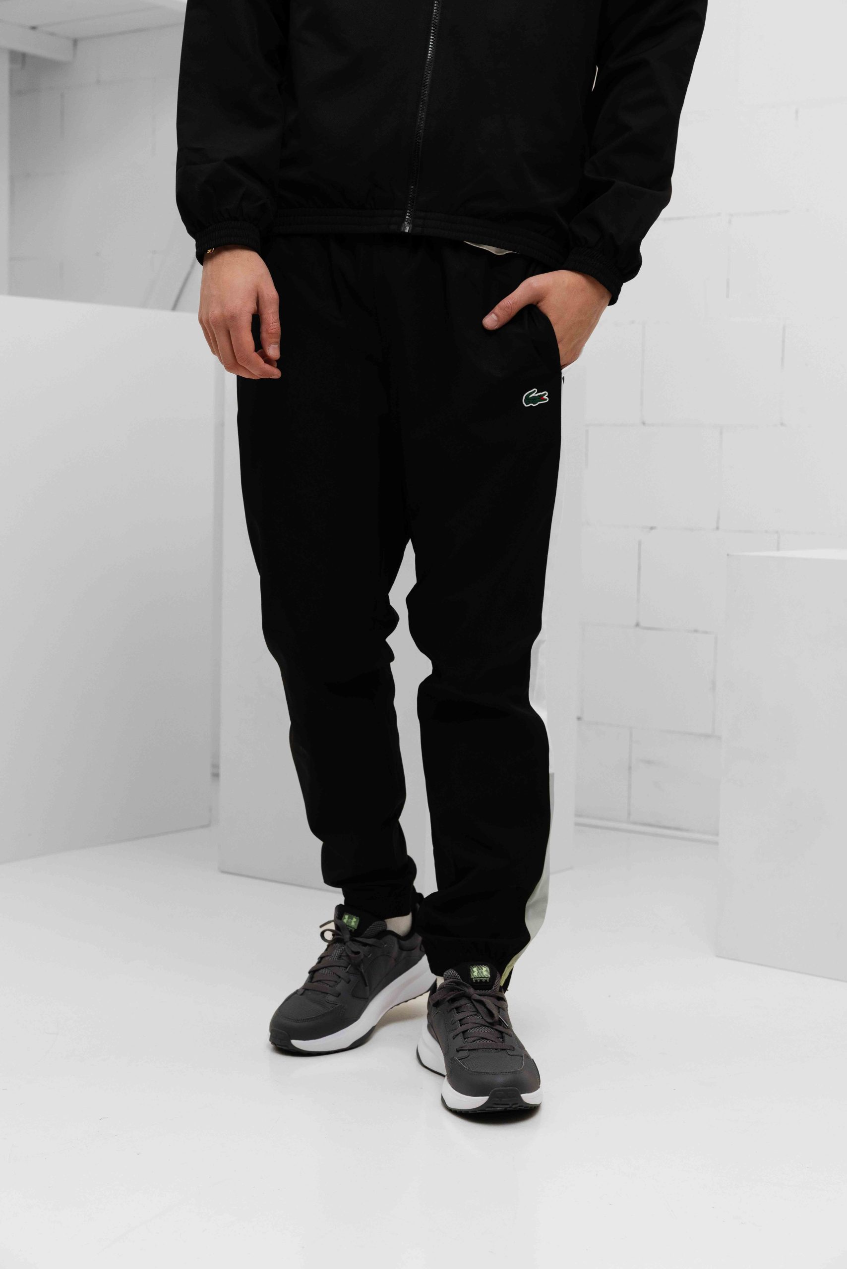 Lacoste Sport Trainingspak Heren Zwart