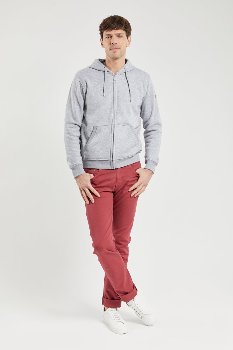 Sweat zippé mixte