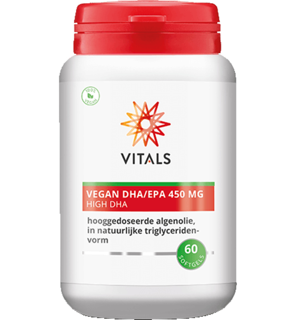 Vitals Vegan Dha/Epa 450 Mg (60 vega softgels)