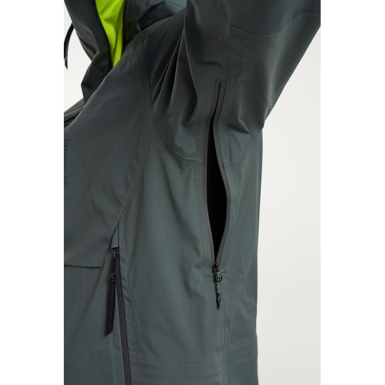 Tenson Shibui Shell JacketMen Coal Green Shell