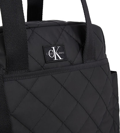 Calvin Klein Wickeltasche - gesteppt - Ck Black
