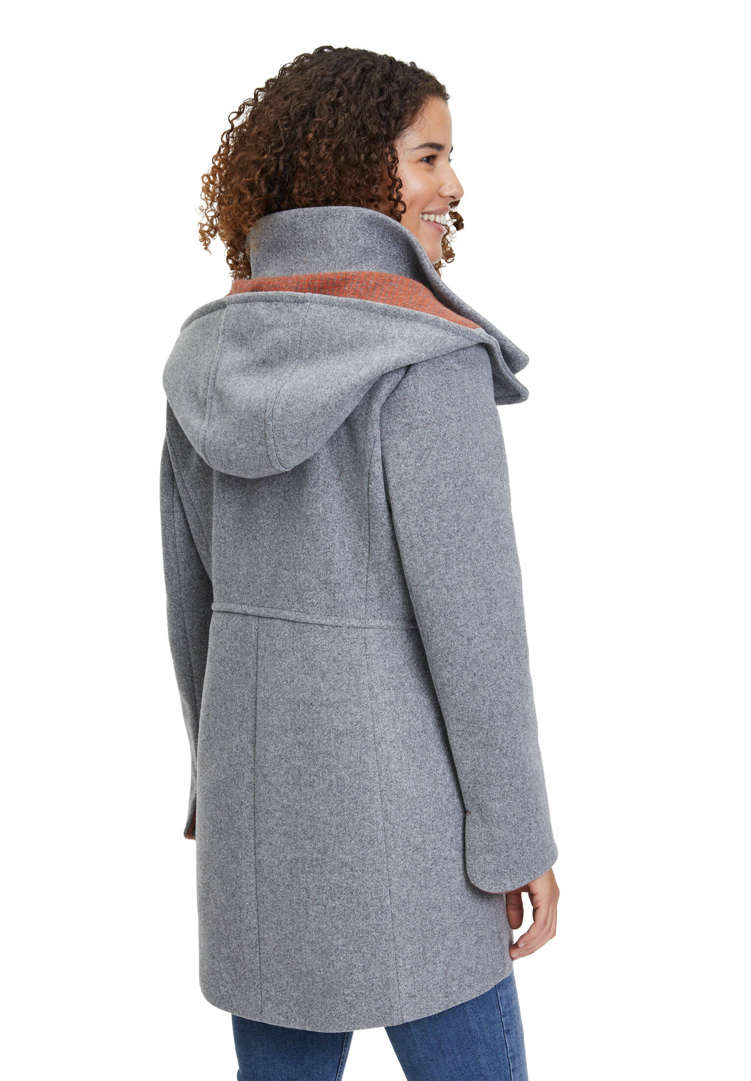 Amber & June| Damen Winterjacke mit abnehmbarer Kapuze