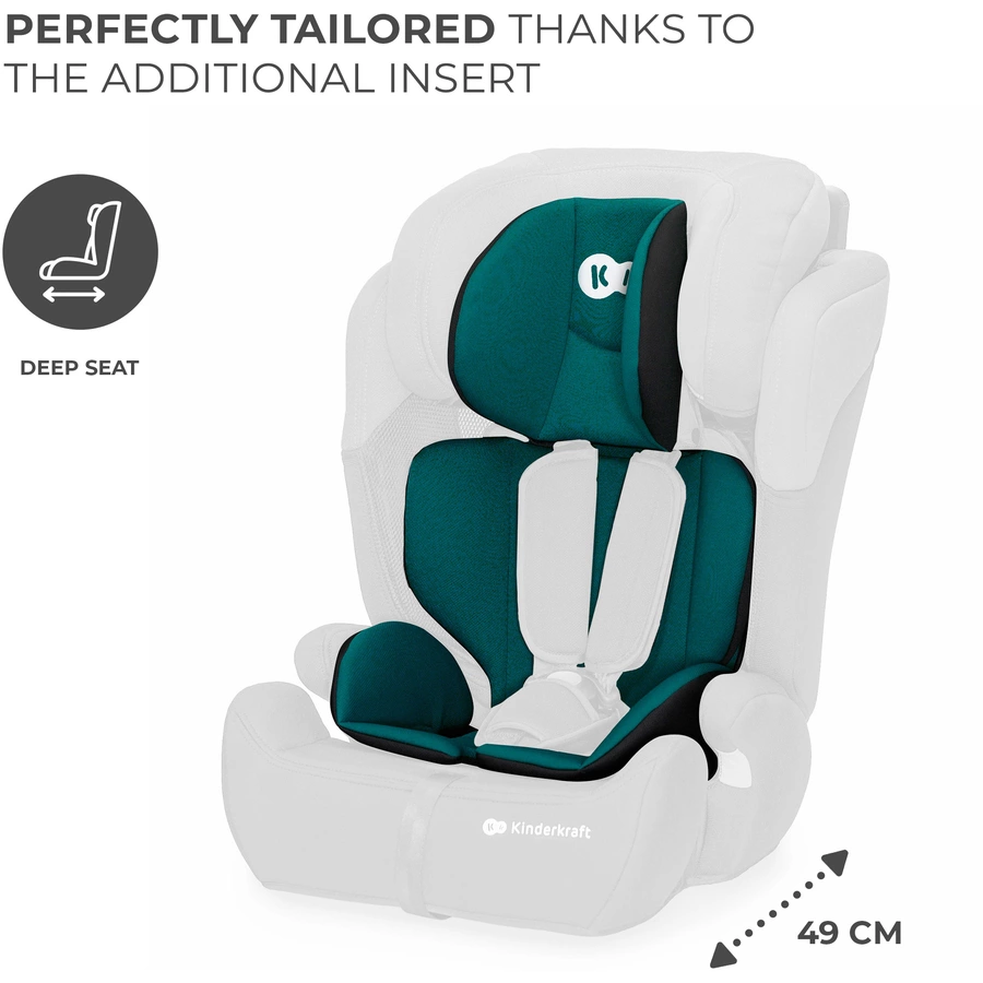 Kinderkraft Autokindersitz Comfort Up i-Size 76 bis 150 cm grün