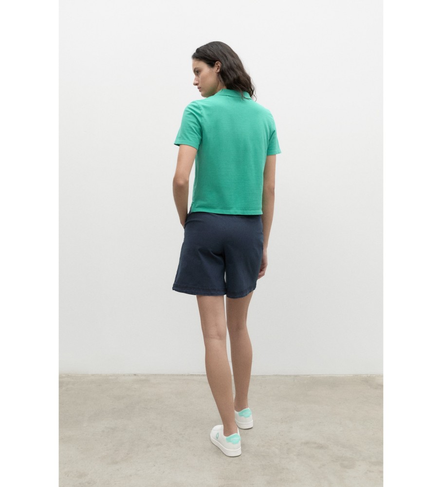Camisa polo turquesa ECOALF Anconaalf