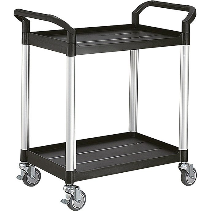 Servante polyvalente 250 kg 2 grands plateaux